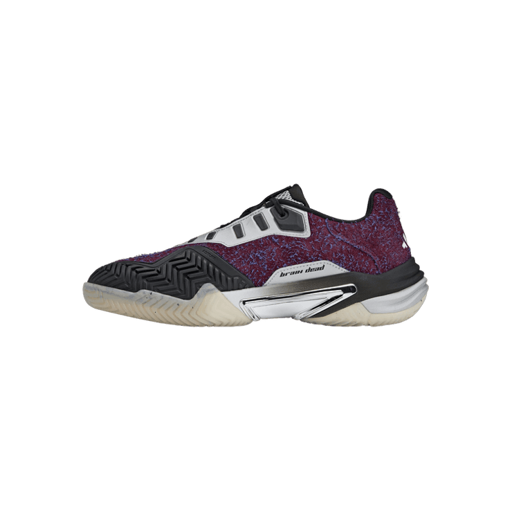 adidas Barricade 13 Brain Dead Burgundy Angle 2