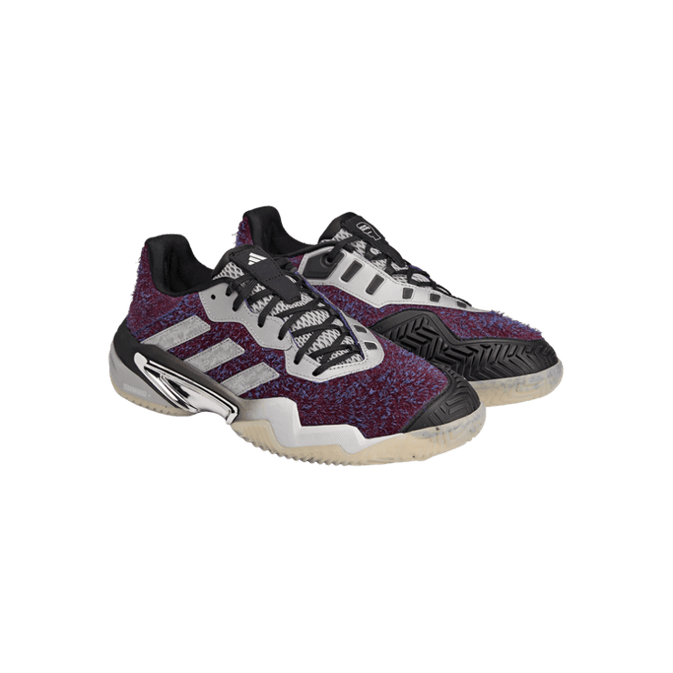 adidas Barricade 13 Brain Dead Purple Silver Metallic Angle 3