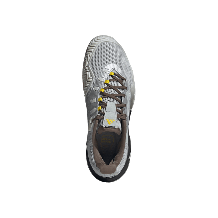 adidas Barricade 13 Brain Dead Silver Angle 0