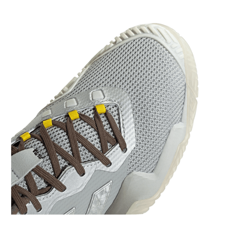 adidas Barricade 13 Brain Dead Silver Angle 5