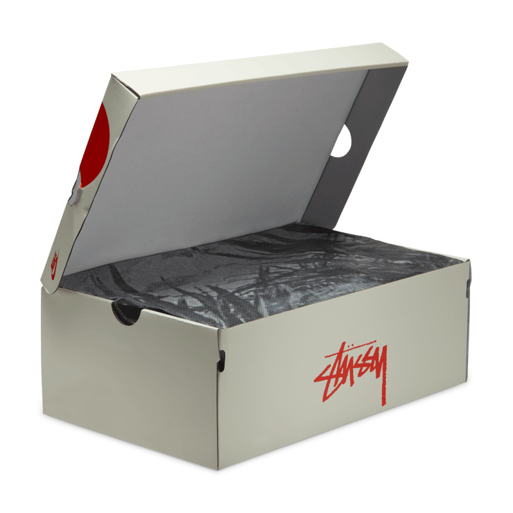 Nike Baltoro Stüssy Black White Angle 5