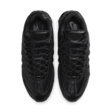 Nike Air Max 95 Big Bubble Leather QS Triple Black Angle 5
