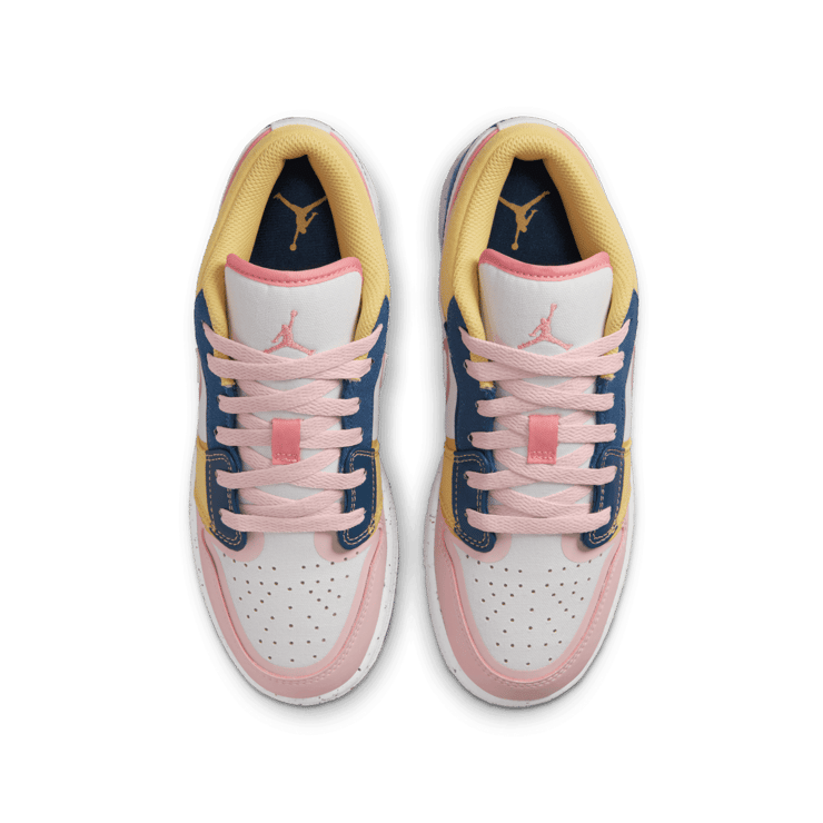 Air Jordan 1 Low SE Multi-Color Canvas (GS) Angle 1