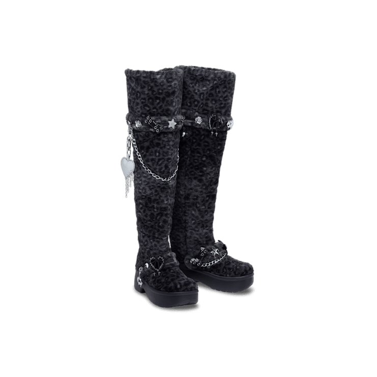 Crocs Classic Unfurgettable Knee High Boot Angle 0
