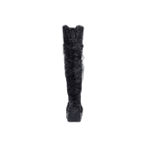 Crocs Classic Unfurgettable Knee High Boot Angle 4