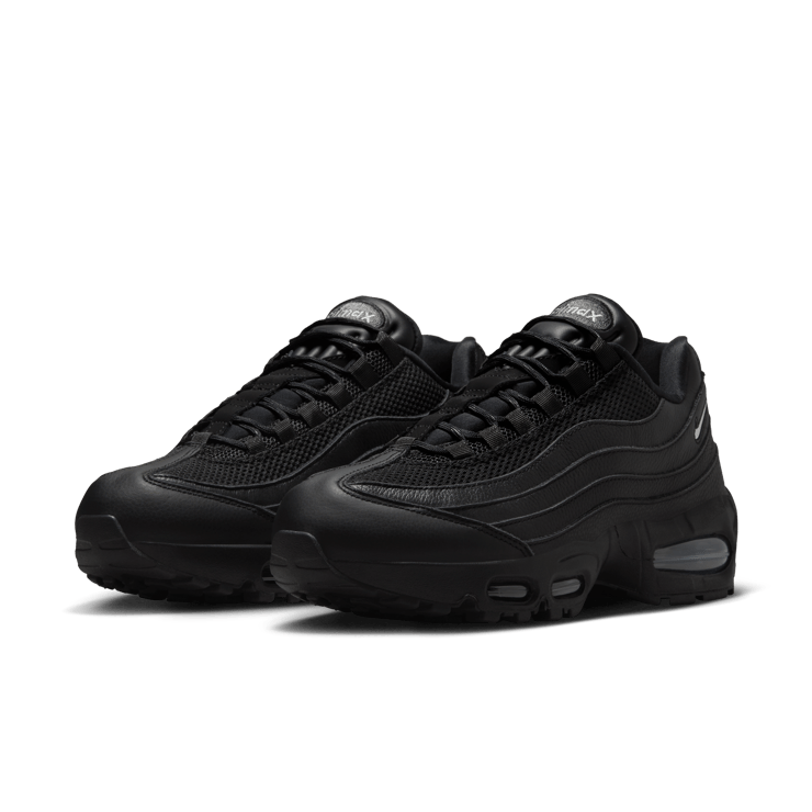 Nike Air Max 95 Big Bubble Black Leather (W) Angle 12