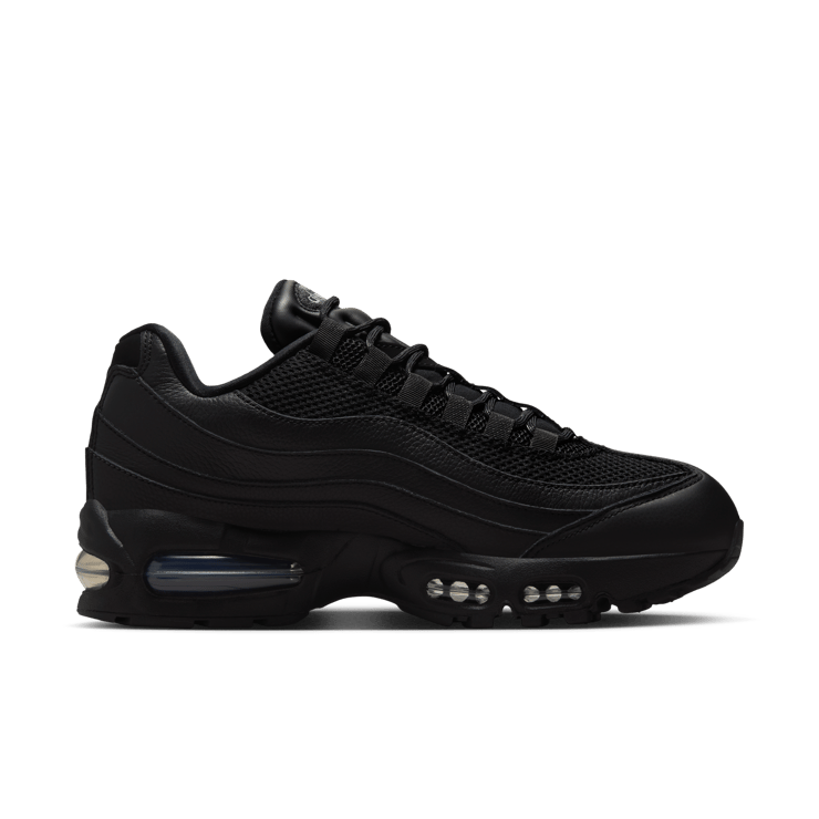 Nike Air Max 95 Big Bubble Black Leather (W) Angle 2