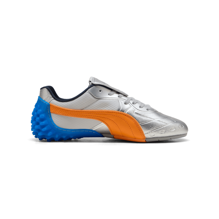 Puma Avanti LS-X Fenty Silver Rickie Orange Angle 2
