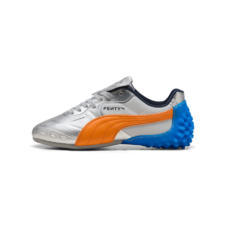 Puma Avanti LS-X Fenty Silver Rickie Orange (Women's) Angle 0