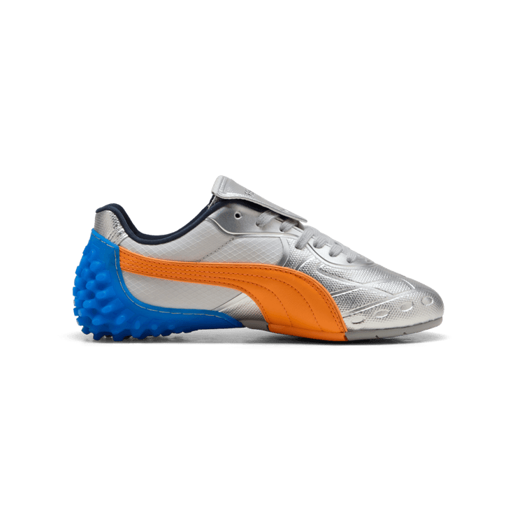 Puma Avanti LS-X Fenty Silver Rickie Orange (Women's) Angle 2