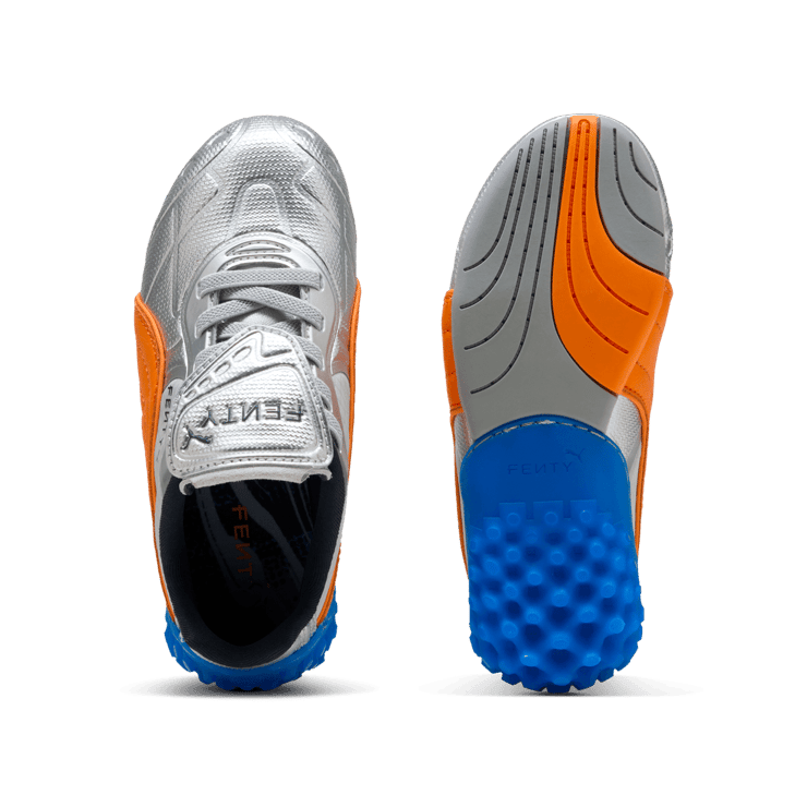Puma Avanti LS-X Fenty Metallic Silver Orange (PS) Angle 1