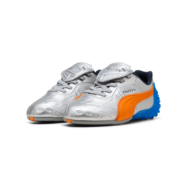 Puma Avanti LS-X Fenty Metallic Silver Orange (PS) Angle 5