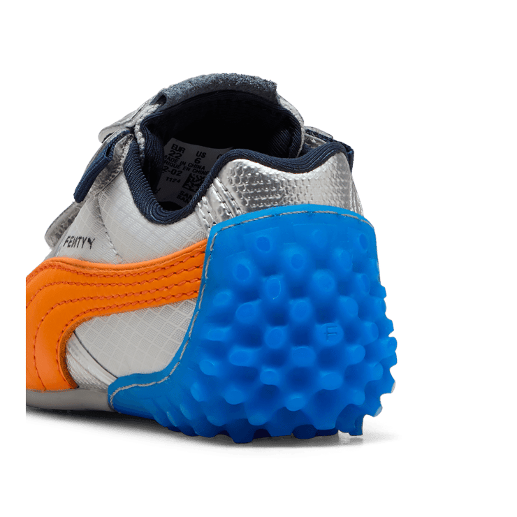 Puma Avanti LS-X Fenty Silver Rickie Orange (TD) Angle 4