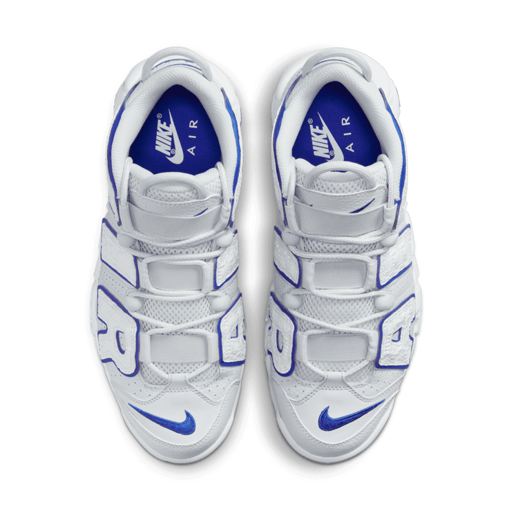Air more uptempo white and blue online