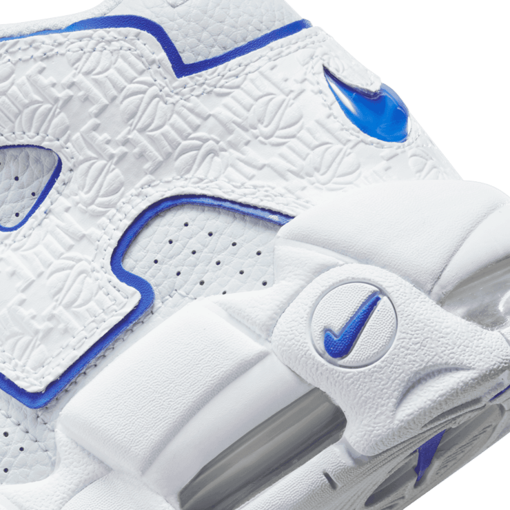 Nike Air More Uptempo White Royal Blue Angle 5