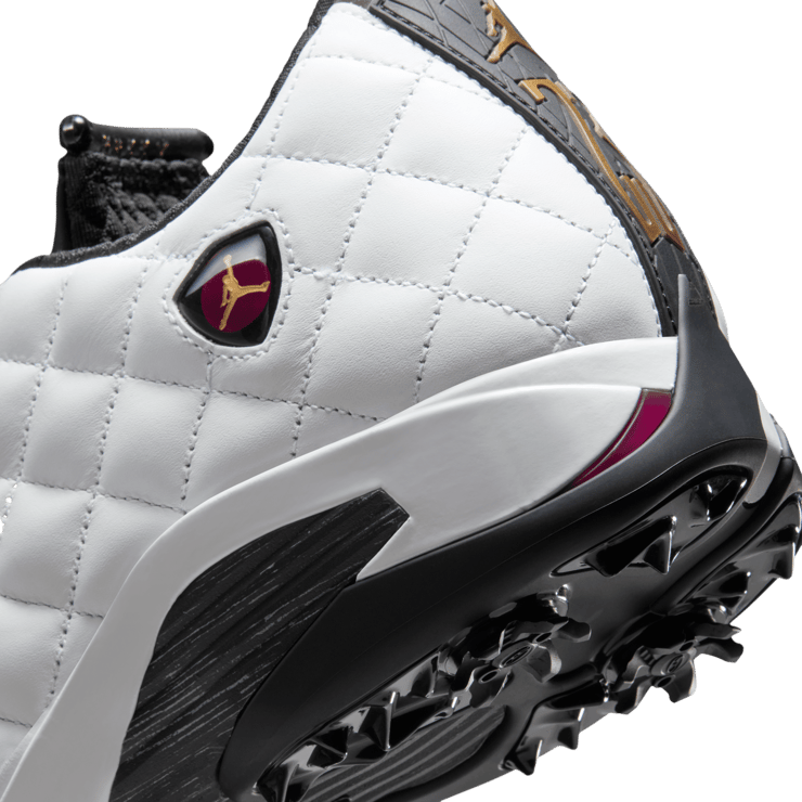 Air Jordan 14 Golf NRG Bordeaux Angle 5