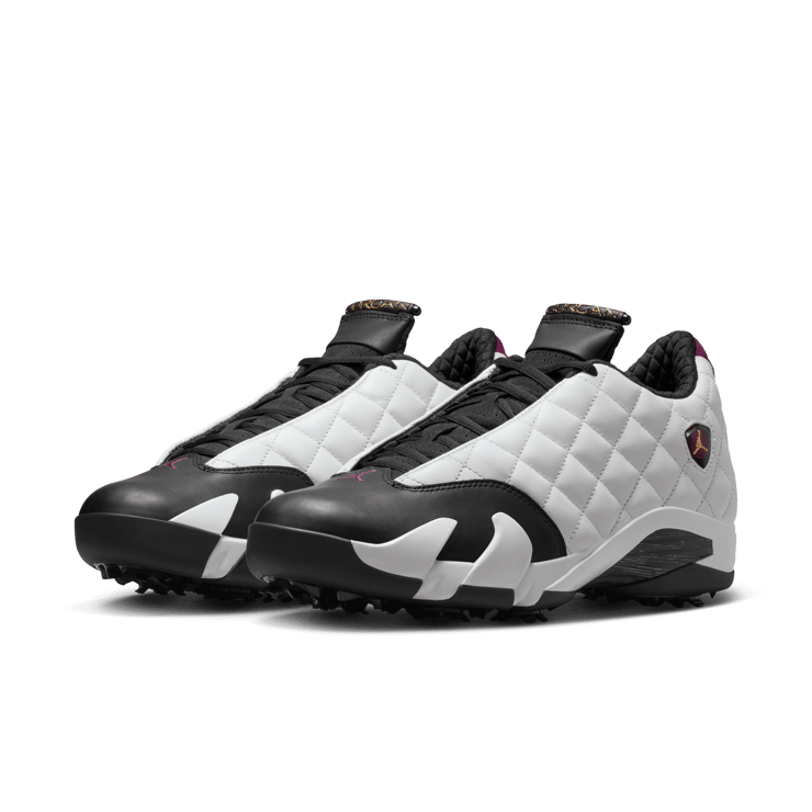 Air Jordan 14 Golf NRG Bordeaux Angle 2