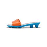 Puma Cat Cleat Sandals Fenty Rickie Orange (Women's) Angle 0
