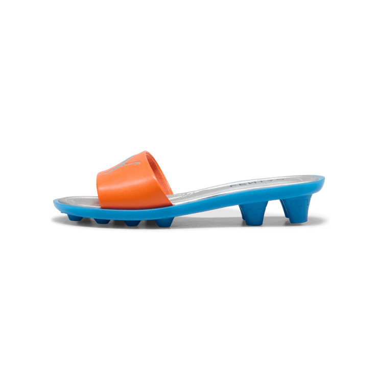 Puma Cat Cleat Sandals Fenty Rickie Orange (Women's) Angle 0