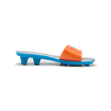 Puma Cat Cleat Sandals Fenty Rickie Orange (Women's) Angle 2