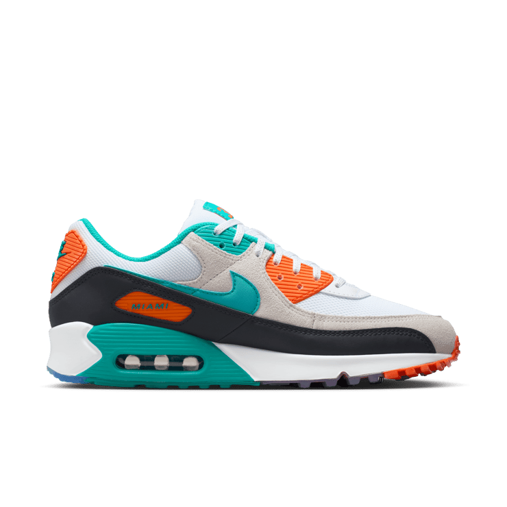 Nike Air Max 90 NFL Dolphins Angle 3