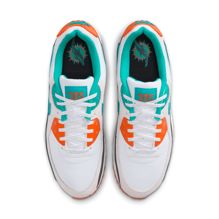 Nike Air Max 90 NFL Dolphins Angle 6