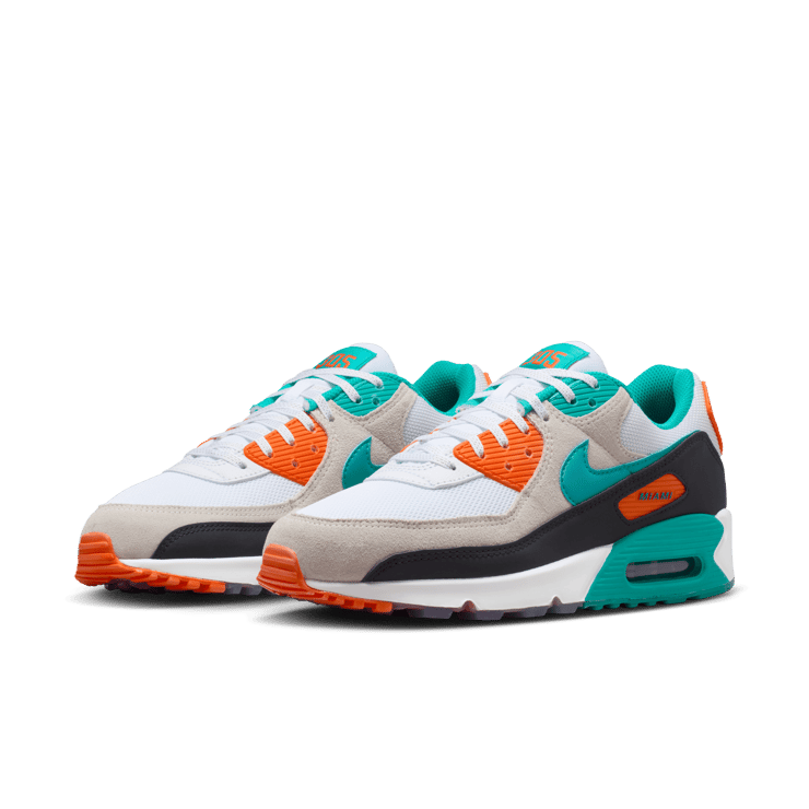 Nike Air Max 90 NFL Dolphins Angle 2