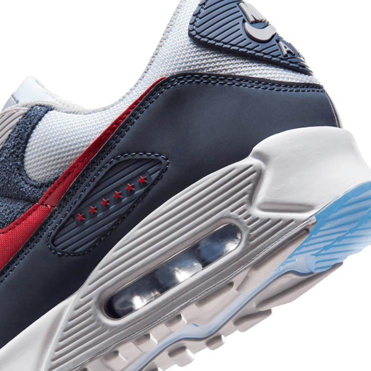 Nike Air Max 90 NFL Patriots Angle 8