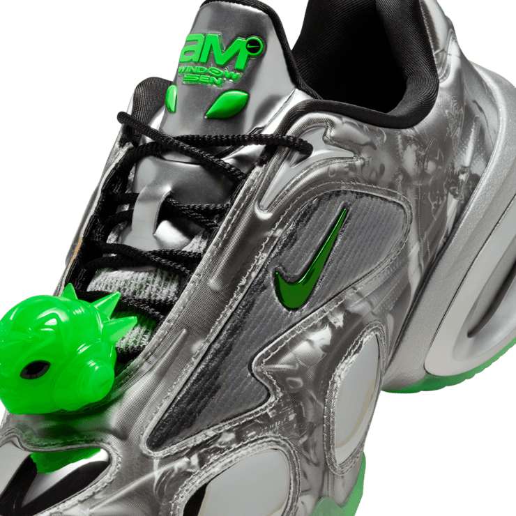Nike Air Max Muse Windowsen Metallic Silver (W) Angle 27