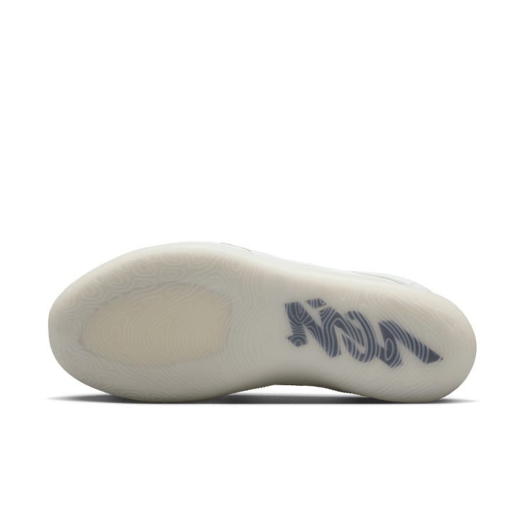 Jordan Zion 4 White Metallic Gold Angle 1