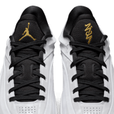 Jordan Zion 4 White Metallic Gold Angle 9