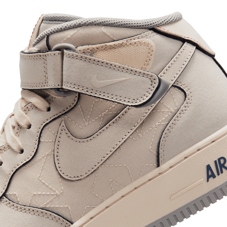 Nike Air Force 1 Mid Pearl White Angle 6