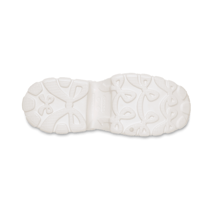 Crocs Ballerina Platform Simone Rocha Oyster Angle 2