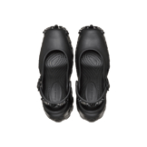 Crocs Ballerina Platform Simone Rocha Black Angle 1