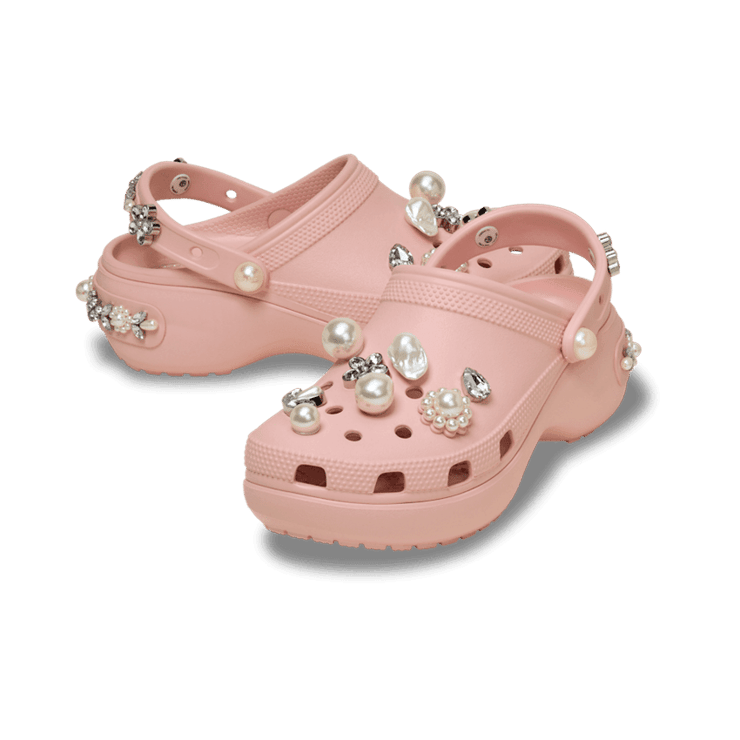 Crocs Classic Clog Simone Rocha Pink Rose Angle 0
