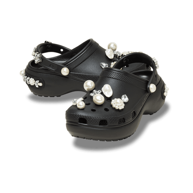 Crocs Classic Clog Simone Rocha Black Angle 0