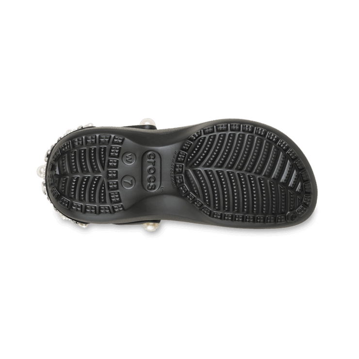 Crocs Classic Clog Simone Rocha Black Angle 2