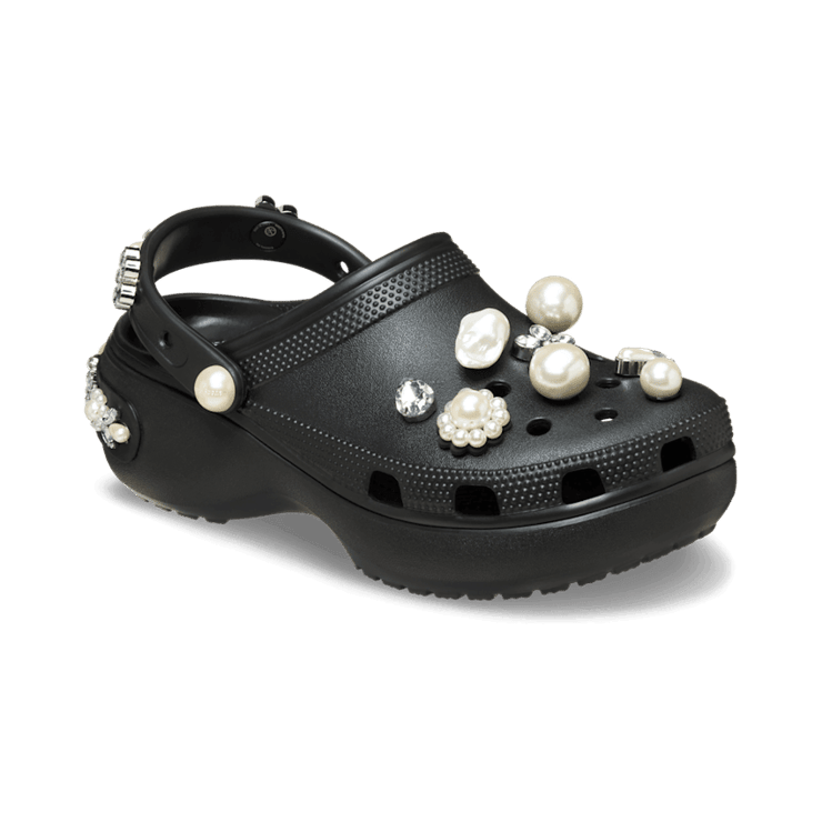 Crocs Classic Clog Simone Rocha Black Angle 3