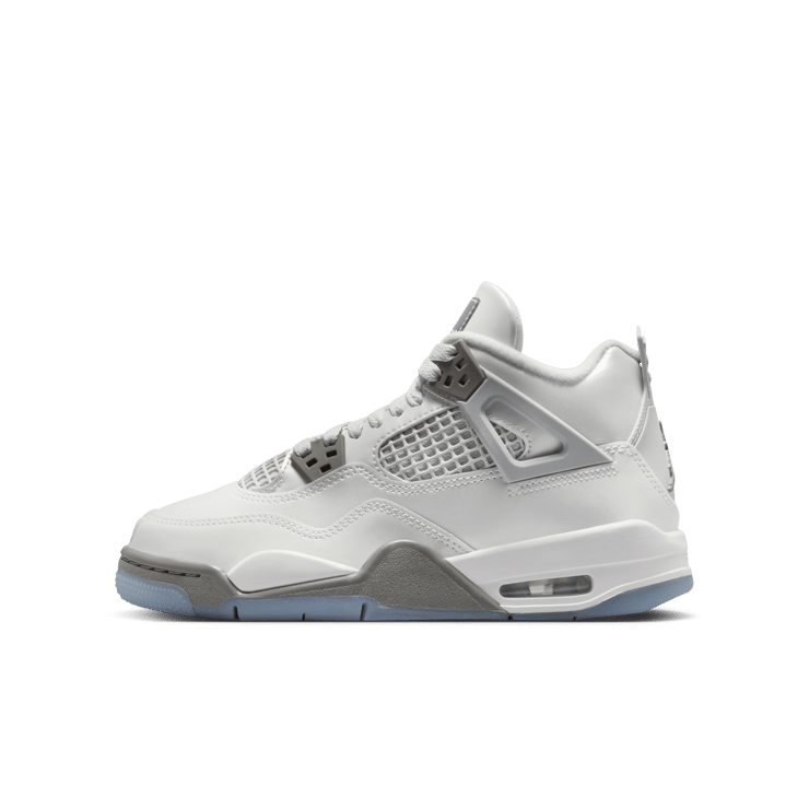 Air Jordan 4 Retro GS Photon Dust Blue Chill (GS) Angle 4