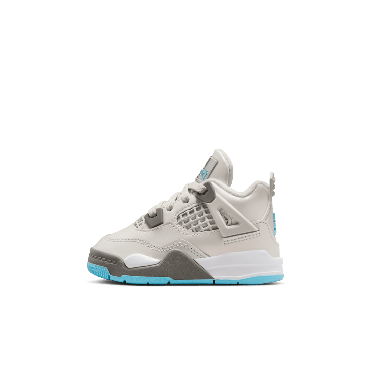Air Jordan 4 Retro GS Photon Dust Blue Chill (TD) Angle 3