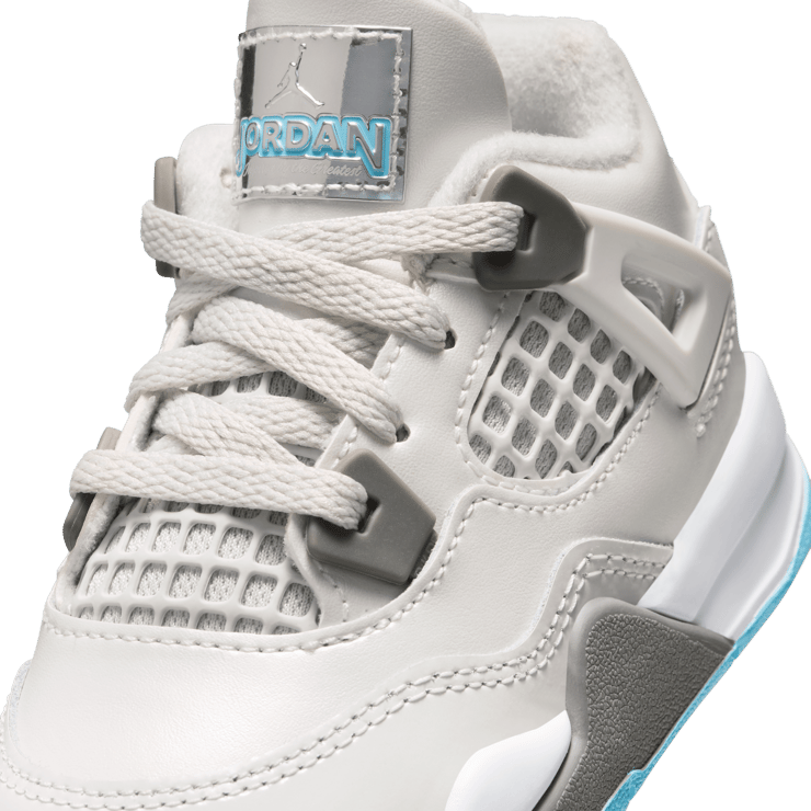 Air Jordan 4 Retro GS Photon Dust Blue Chill (TD) Angle 8