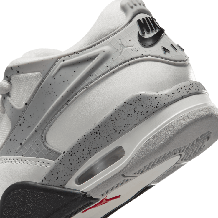 Air Jordan 4 RM White Cement (GS) Angle 6