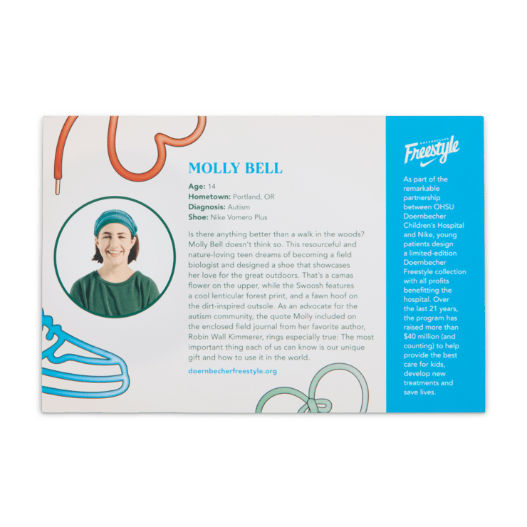 Nike Vomero Plus Doernbecher Molly Bell Angle 9