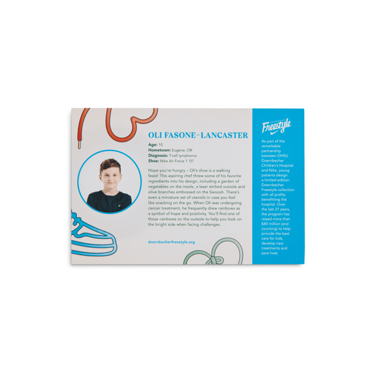 Nike Air Force 1 Low Doernbecher Oli Fasone-Lancaster Angle 1