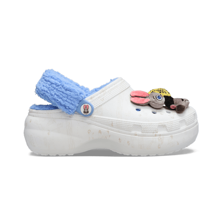 Crocs Classic Lined Platform Clog Disney Zootopia 2 (Women's) Angle 1