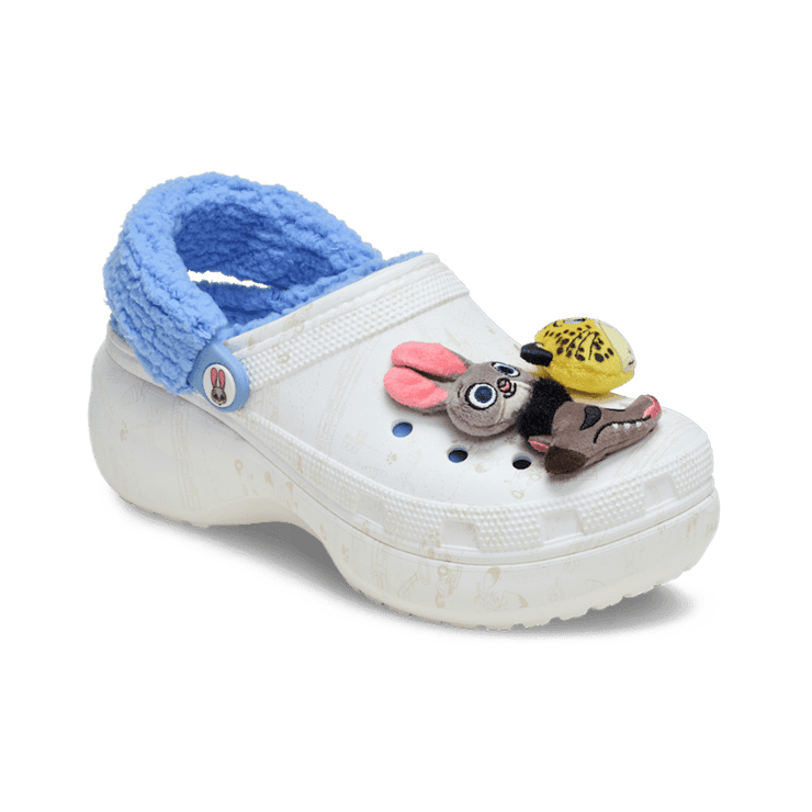 Crocs Classic Lined Platform Clog Disney Zootopia 2 (Women's) Angle 3