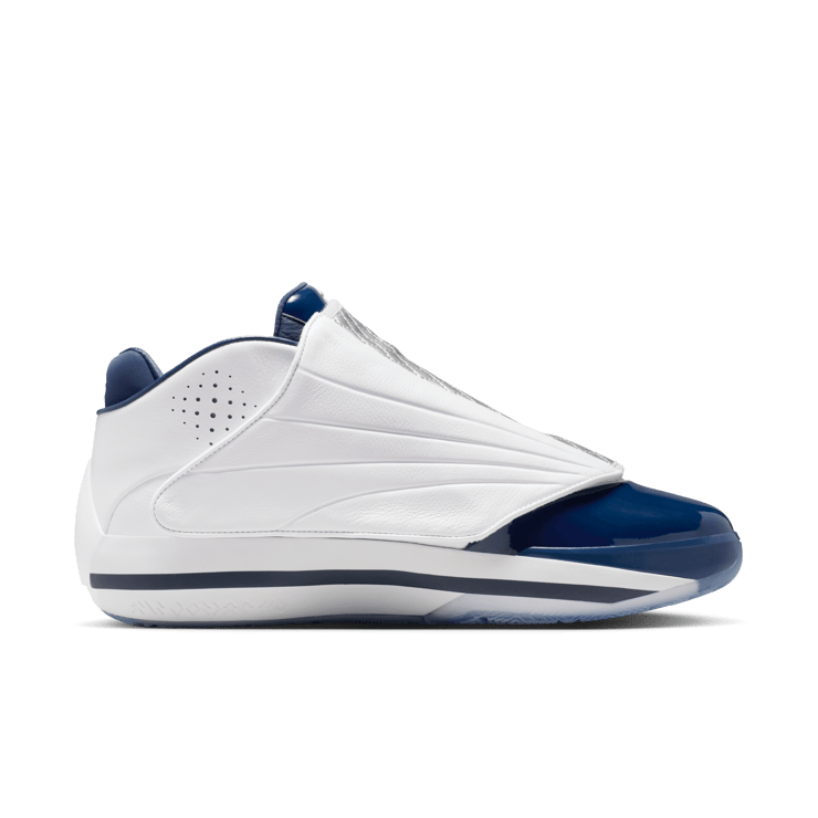 Air Jordan 4016 White Midnight Navy Angle 4