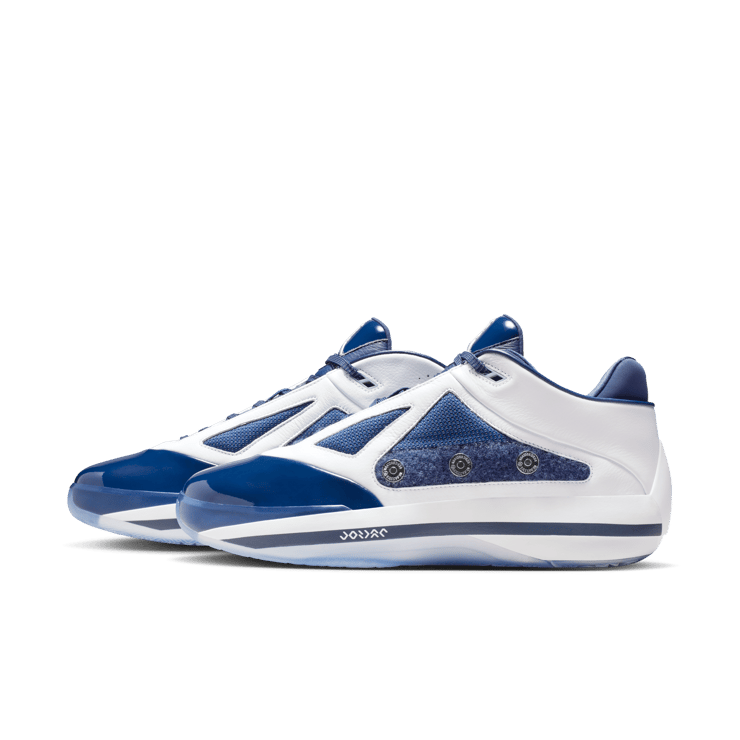 Air Jordan 4016 White Midnight Navy Angle 3