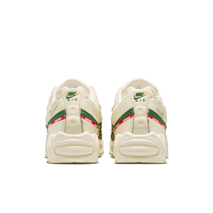 Nike Air Max 95 OG Big Bubble Undefeated Sail Gorge Green Angle 5