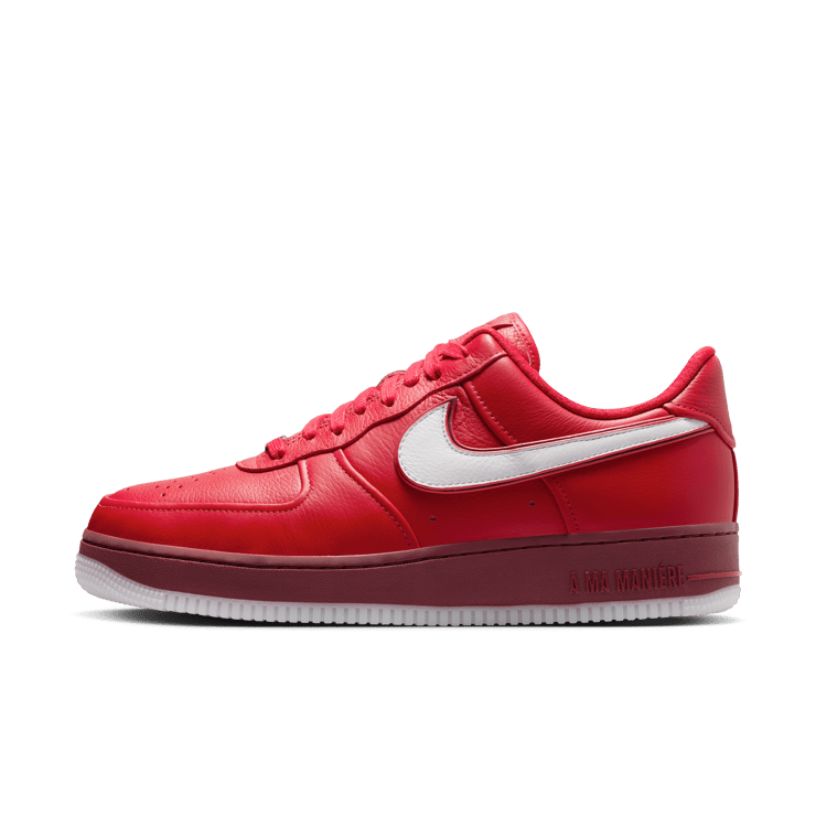 Nike Air Force 1 A Ma Maniere WYWS University Red Angle 0